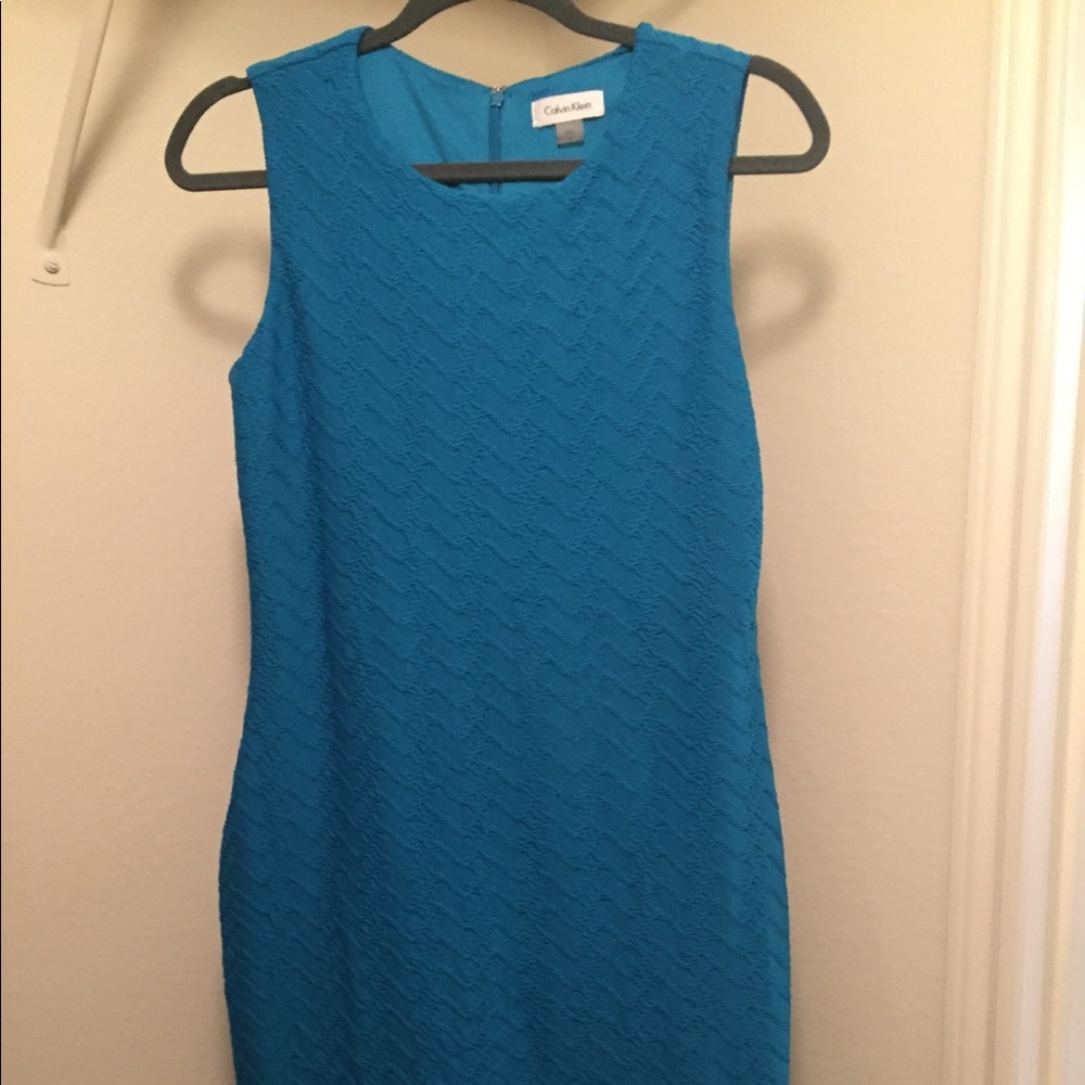 Form fitting Calvin Klein dress